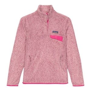 Patagonia Pink Re-Tool Snap-T Pullover Size S